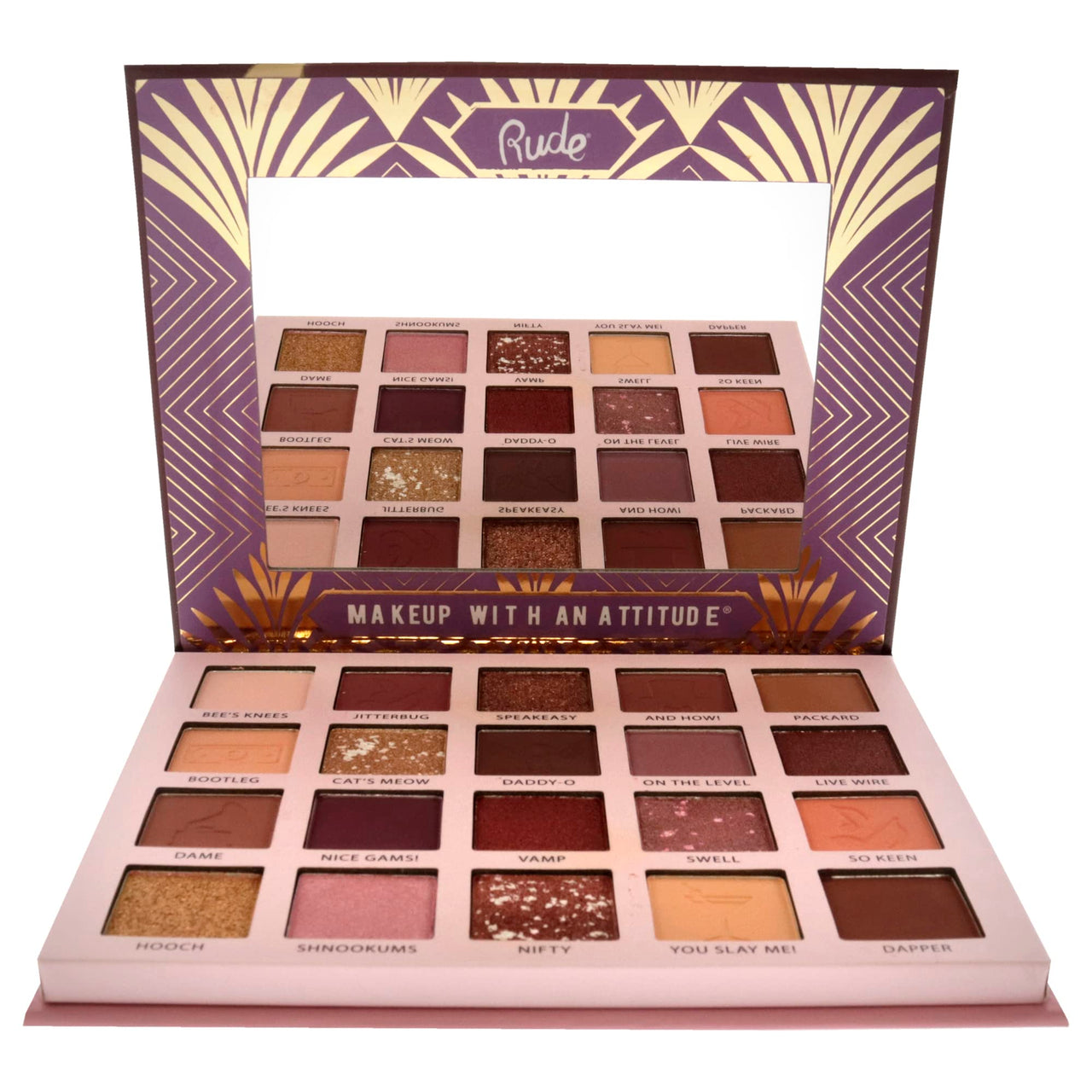 RUDE - The Roaring 20's Eyeshadow Palette - Carefree (Pack of 2)