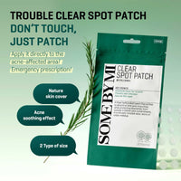 Thumbnail for SOME BY MI 30 Days Miracle Clear Spot Patch - Pack of 1, 18 Counts, 2 Size(10mm 9Counts, 12mm 9Counts) - Invisible Hydrocolloid Skin Trouble and Pimple Patch with No Irritation - Korean Skin Care