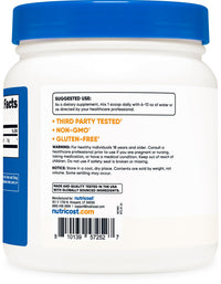 Thumbnail for Nutricost Betaine Anhydrous Trimethylglycine (TMG) Powder 500 Grams