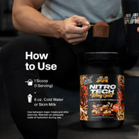 Thumbnail for Muscletech Whey Protein Powder (Chocolate Peanut Butter, 5LB) - Nitro-Tech Whey Protein Isolate Smoothie Mix for Lean Muscle & Fast Recovery - 24g of Whey Gold Protein for Women & Men - Gluten-Free