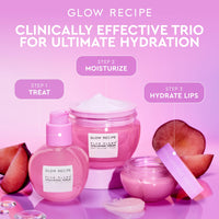 Thumbnail for Glow Recipe Plum Hydration Heroes Holiday Kit - Plum Plump Hyaluronic Acid Cream (50ml) & Ultra Moisturizing Gloss Balm (15ml) - Hydrate, Plump, and Balance Dry Skin & Parched Lips - Vegan Set (2-Pc)