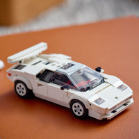 Thumbnail for Lego Speed Champions Lamborghini Countach 76908, Race Car Toy Model Replica, Collectible Building Set with Racing Driver Minifigure