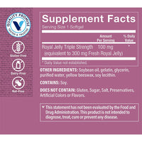 Thumbnail for The Vitamin Shoppe Royal Jelly 300MG Once Daily (300 Softgels)
