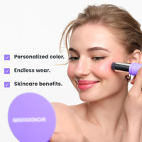 Thumbnail for Wonderskin PHLush Stick - Multi-Use Blush Stick, Cream Blush for Cheeks and Lips - pH-Activated, Cooling & Nourishing Cheek Stain Makeup