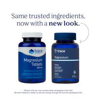 Thumbnail for Trace Minerals Magnesium Tablets 300 mg - Dietary Supplement to Support Muscle & Immune System Health - Cell & Nerve Health Support Supplement with Trace Minerals - 60 Tablets (30 Servings)