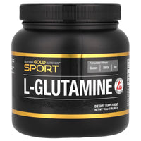 Thumbnail for L Glutamine Powder, 100% Pure Pharmaceutical Grade, Supports Muscular Endurance & Post Workout Recovery, Supports Protein Synthesis & Intestinal Health, Free-Form Powder, 5g per Serving, 16 oz (454 g)