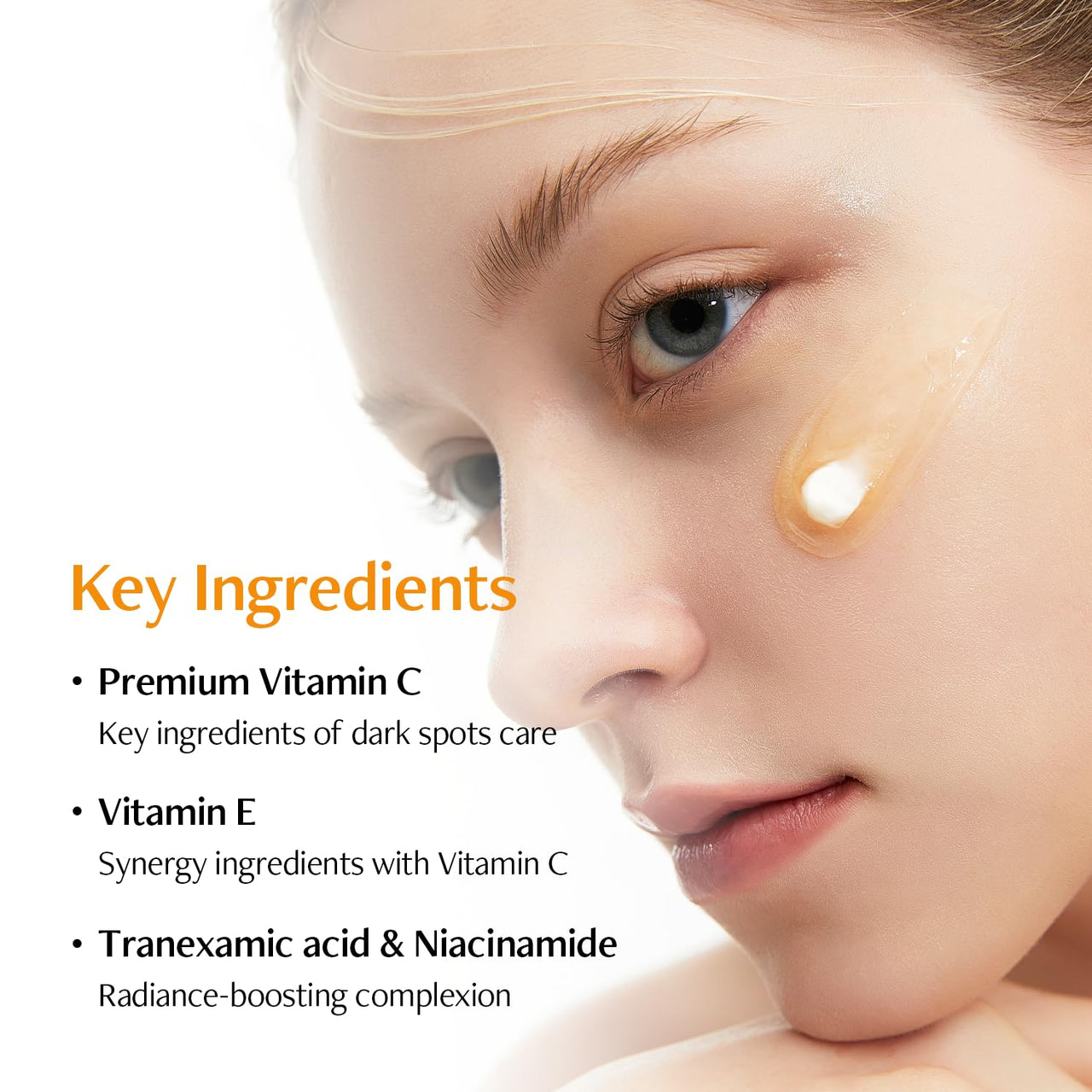 Vita Real Toning Laser Cream - Face Moisturizer for Hydrating and Glow-enhancing - Face Cream with Vitamin Capsule and Hydration Gel for Uneven Skin Tone - LED Device for Absorption - 1.7 fl. oz
