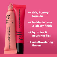 Thumbnail for e.l.f. Glow Reviver Melting Lip Balm, Hydrating Tinted Lip Balm For A Glossy Finish & Soft, Supple Lips, Vegan & Cruelty-Free, Blackberry Sorbet
