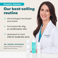 Thumbnail for Proactiv 3 Step Acne Treatment w/ Pimple Patches - Benzoyl Peroxide Face Wash, Repairing Acne Spot Treatment for Face and Body, Exfoliating Toner - 90 Day Complete Acne Skin Care Kit + Pimple Patches