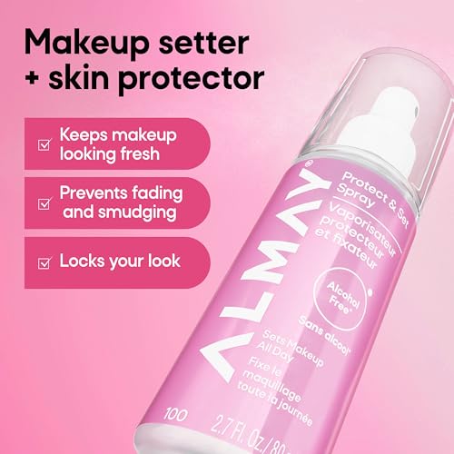 Image 6 of Almay Protect & Set Spray, Makeup Setting Spray, 2.7 fl oz
