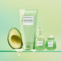 Thumbnail for Glow Recipe Avocado Ceramide Facial Cleanser for Dry Skin - Hydrating Gel to Foaming Face Wash for Women & Men - Gentle Moisture Barrier Repair with Hyaluronic Acid & Colloidal Oatmeal, 150ml