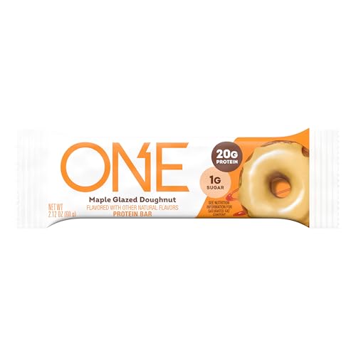 Image 6 of ONE Maple Glazed Doughnut Protein Bars, 20g Protein, Gluten Free, 12 ct