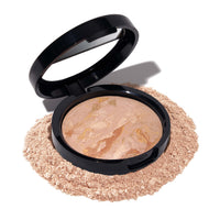 Thumbnail for LAURA GELLER NEW YORK Award-Winning Baked Balance-n-Brighten Color Correcting Powder Foundation - Fair - Buildable Light to Medium Coverage - Demi-Matte Natural Finish