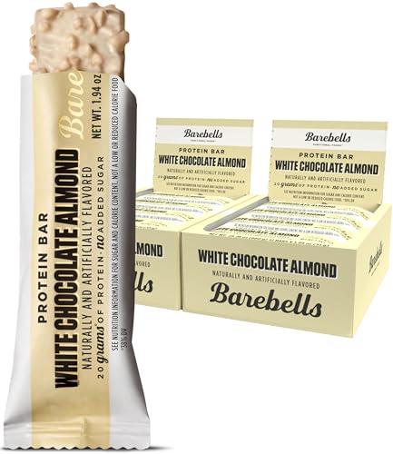 Image 1 of Default Title for the product BAREBELLS Protein Bars White Chocolate Almond - 12 Count, Pack of 2