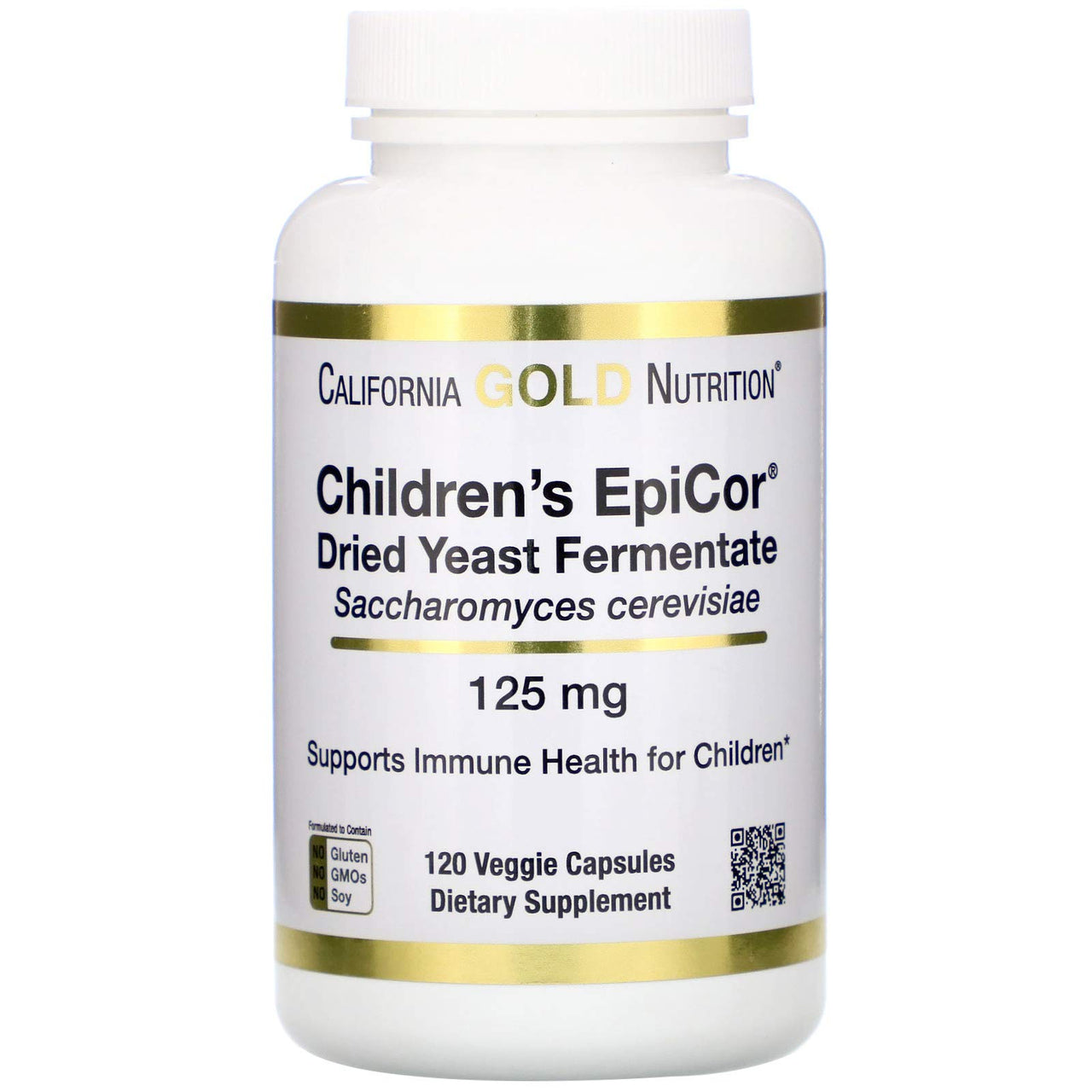 Children's Epicor, 125 mg, 120 Veggie Capsules, California Gold Nutrition
