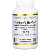 Thumbnail for Children's Epicor, 125 mg, 120 Veggie Capsules, California Gold Nutrition