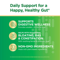 Thumbnail for Renew Life Adult Daily Digestive Prebiotic Fiber, 150 Vegetarian Capsules (Package May Vary)