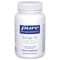 Thumbnail for Pure Encapsulations Borage Oil | Hypoallergenic Dietary Supplement | 60 Softgel Capsules