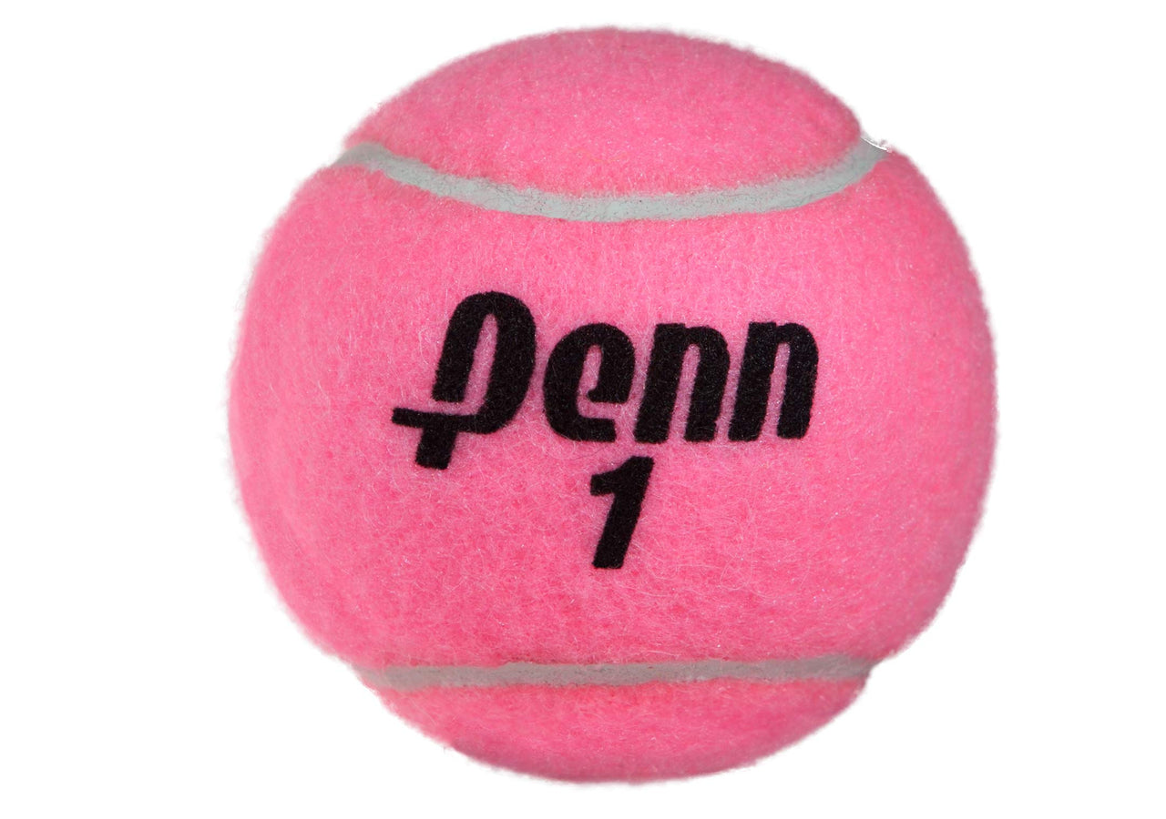 PENN Championship Tennis Balls - Pink, Extra Duty Felt Pressurized - 1 Can, 3 Balls & 4 Cans, 12 Balls