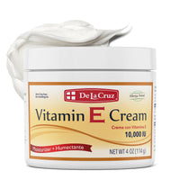 Thumbnail for De La Cruz Vitamin E Cream for Face and Neck + 100% Pure Vitamin E Oil for Face (28000 IU) - Hydrating & Moisturizing Skincare Bundle - Made in USA
