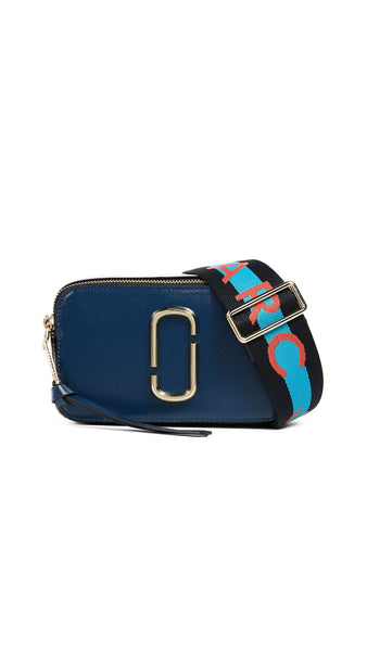 Marc Jacobs Women's The Snapshot, Blue Sea Multi, One Size