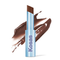 Thumbnail for Kosas Wet Stick Moisturizing Shiny Sheer Lipstick with Ceramides, Hyaluronic acid, Peptides and Mango Butter - Soothes, Softens, and Moisturizes Lips – Cinnamon Spritz