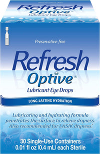 Thumbnail for Refresh Optive Lubricant Eye Drops, 30 Single-Use containers Per Box (Pack of 5)