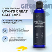 Thumbnail for TRULIFE NATURALS Trace Mineral Complex â€“ 8 oz (96 Servings) â€“ 72+ Ionic Minerals Concentrate/Magnesium, Chloride, Boron, Potassium/Supports Hydration & Electrolyte Balance