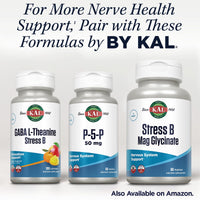 Thumbnail for Kal 50 Mg B-6 Pyridoxal-5-phosphate Tablets, 50 Count