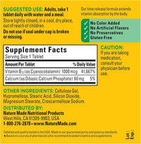 Thumbnail for Nature Made Vitamin B12 1000 mcg, Dietary Supplement For Energy Metabolism Support, 75 Time Release Tablets, 75 Day Supply