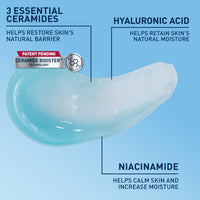 Thumbnail for CeraVe Hydrating Hyaluronic Acid Water Gel, Lightweight Facial Moisturizer for Plumping Hydration with Ceramides, Hyaluronic Acid & Niacinamide, Fragrance-Free, Safe for Sensitive Skin 1.7oz