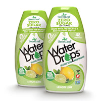 Thumbnail for SweetLeaf Water Drops - Lemon Lime Water Enhancer, Sugar Free Sweet Leaf Stevia Water Flavoring Drops, 1.62 Oz Ea (Pack of 2)