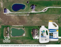 Thumbnail for Aquashade Blue Pond Dye - 1 Gallon EPA-Approved Sunlight Blocker for Algae - Weed Suppression - Safe for Fish, Livestock and Swimming - Eco-Friendly Liquid Treatment for Water
