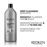 Thumbnail for Redken Detox Hair Cleansing Cream Clarifying Shampoo For All Hair Types - Removes Buildup and Strengthens Hair Cuticle, 33.8 Fl Oz