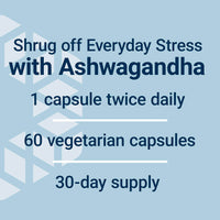 Thumbnail for Life Extension Optimized Ashwagandha - Stress Management Supplement for a Healthy Stress Response, Focus, Memory, Stress Relief - Vegetarian, Gluten-Free, Non-GMO, 60 Capsules