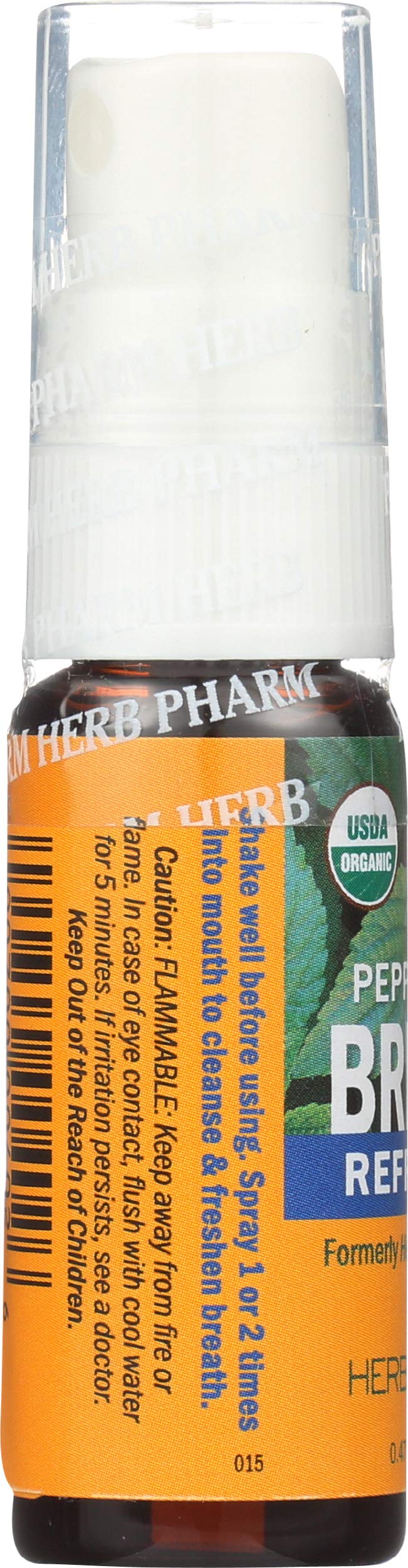 Herb Pharm, Tonic Breath Peppermint Organic, 0.47 Fl Oz