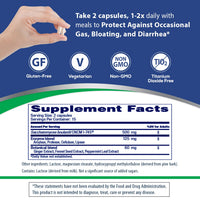 Thumbnail for Florastor Advanced Gas and Bloat Probiotic, Digestive Enzymes and Botanicals, Plus Probiotics for Digestive Health, 30 Capsules