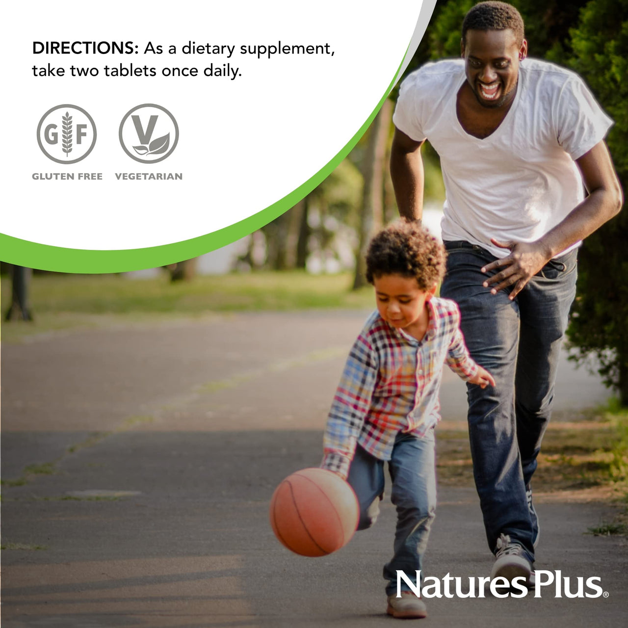 NaturesPlus Calcium/Magnesium 500 mg/250 mg - 180 Vegetarian Tablets - Promotes Bone Health & Energy Production - Gluten-Free - 180 Servings