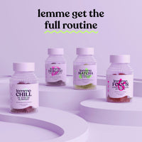Thumbnail for Lemme Chill Stress Relief Gummies with 300mg KSM-66 Ashwagandha, Lemon Balm, Passionflower & Goji to Support Relaxation, Healthy Cortisol & Sleep - Gluten-Free, Non-GMO, Mixed Berry (60 Count)