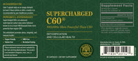 Thumbnail for Global Healing Center Supercharged C60 - Micro-Activated Carbon Fullerene w/Organic MCT Powder, 10 Times More Powerful Than Regular C60 Supplements - Helps Detoxification, Aging (30 Capsules)