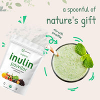 Thumbnail for Micro Ingredients Organic Inulin FOS Fiber Powder, 2.2 lbs | Quick Water-Soluble Prebiotic | Natural Fiber for Smoothies & Drinks | Vegan Friendly, Dissolves Clear