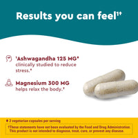 Thumbnail for Nature Made Wellblends Calm & Relax, Ashwagandha 125mg, Magnesium 300 mg, 54 Vegetarian Capsules