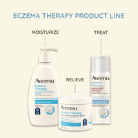 Thumbnail for Aveeno Eczema Therapy Nighttime Itch Relief Balm, Eczema Cream for Body, Moisturizing Colloidal Oatmeal & Ceramide Formula, Fragrance Free, Soothing Dry Itchy Skin, 11 fl oz