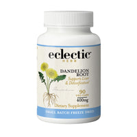 Thumbnail for Eclectic Herb - Dandelion Root | Supports The Liver, Cleansing, Detox & Digestive Function | Vegan, Non-GMO, Gluten Free, Freeze-Dried (90 CT | 200 mg)