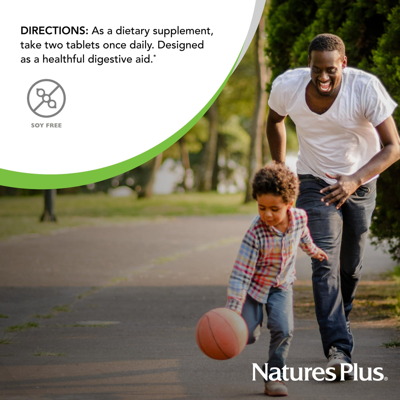 NaturesPlus Ultra-Zyme - 180 Tablets - Maximum Strength Digestive Enzyme Supplement - 90 Servings