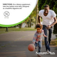 Thumbnail for NaturesPlus Ultra-Zyme - 180 Tablets - Maximum Strength Digestive Enzyme Supplement - 90 Servings