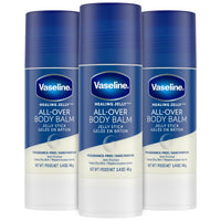 Thumbnail for Vaseline All-Over Body Balm Stick 3-Pack – Non-Greasy Fragrance-Free Moisturizer, Travel-Size Lotion, 1.4 Oz Ea