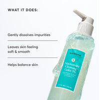 Thumbnail for Naturium Niacinamide Cleansing Gelée 3% Plus Hyaluronic Acid & Vitamin C, Gentle & Smoothing Face Wash, 7.1 oz
