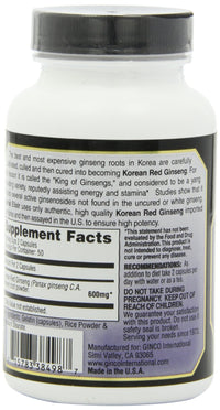 Thumbnail for Imperial Elixir, Korean Red Ginseng, 600 mg, 100 Capsules