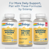 Thumbnail for Solaray Vitamin C Ascorbic Acid Powder 5000mg - Powdered Vitamin C Supplement for Men & Women, Immune & Skin Support, Natural Antioxidant, Mix in Water, Juice, or Smoothie, Vegan - 8 oz